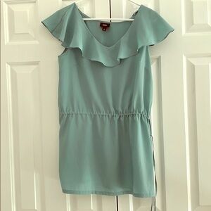 Blouse turquoise